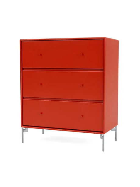 Carry Kommode inkl. ben fra Montana - Rosehip / Krom - Jacobsen Plus