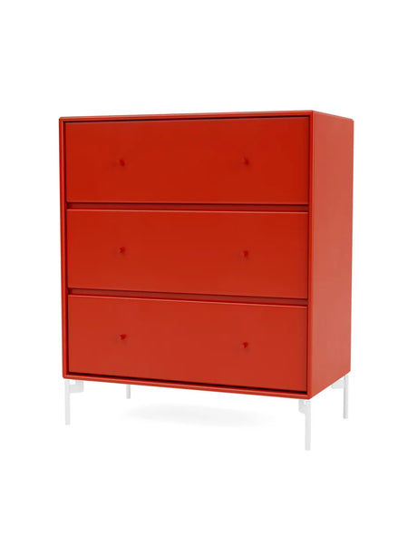 Carry Kommode inkl. ben fra Montana - Rosehip / Snow - Jacobsen Plus