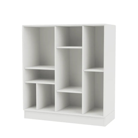 Compile inkl. sokkel fra Montana - White / Sokkel 7 cm - Jacobsen Plus