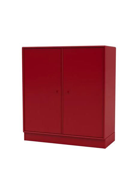 1118 modul inkl. sokkel fra Montana - Beetroot / Dybde 38 cm / Sokkel 7 cm - Jacobsen Plus