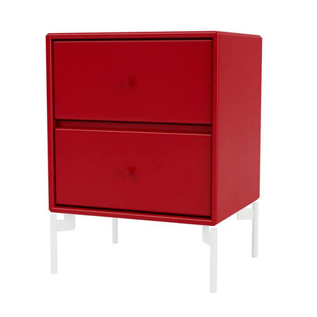 Drift inkl. ben fra Montana - Beetroot / Snow - Jacobsen Plus