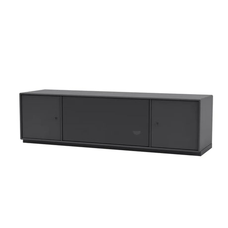 TV & Sound modul Octave III, SI13 medium, inkl. sokkel fra Montana - Anthracite / 3 cm sokkel - Jacobsen Plus