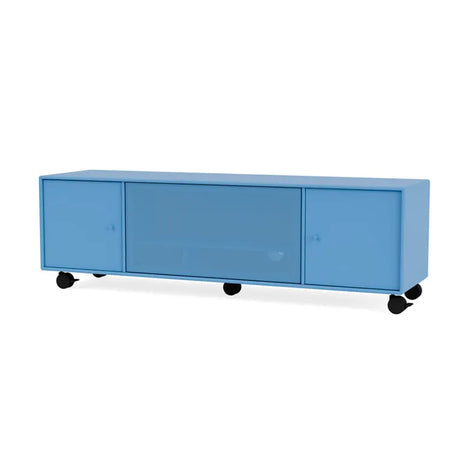 TV & Sound modul Octave III, SI13 medium, inkl. hjul fra Montana - Azure - Jacobsen Plus