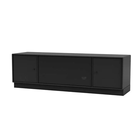 TV & Sound modul Octave III, SI13 medium, inkl. sokkel fra Montana - Black / 7 cm sokkel - Jacobsen Plus