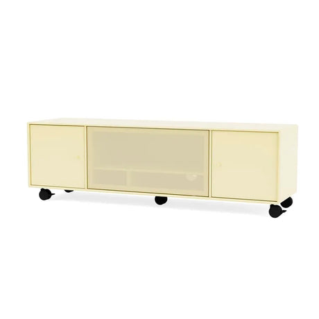 TV & Sound modul Octave III, SI13 medium, inkl. hjul fra Montana - Camomile - Jacobsen Plus