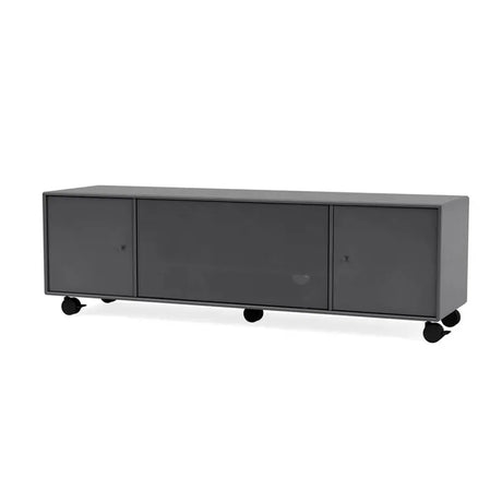TV & Sound modul Octave III, SI13 medium, inkl. hjul fra Montana - Coal - Jacobsen Plus