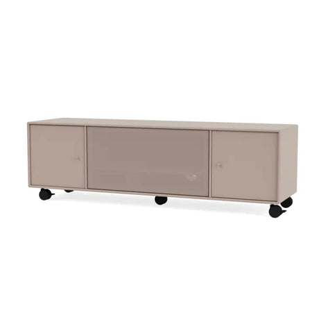 TV & Sound modul Octave III, SI13 medium, inkl. hjul fra Montana - Mushroom - Jacobsen Plus