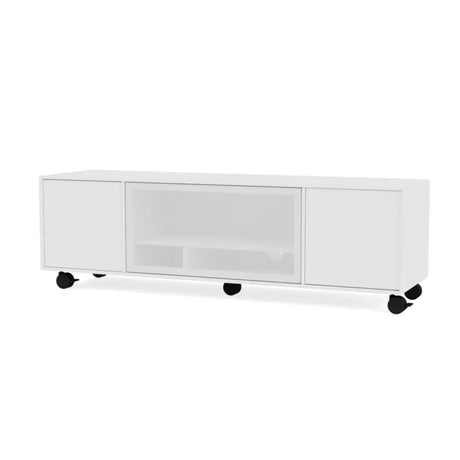 TV & Sound modul Octave III, SI13 medium, inkl. hjul fra Montana - New white - Jacobsen Plus