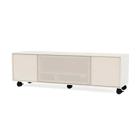 TV & Sound modul Octave III, SI13 medium, inkl. hjul fra Montana - Oat - Jacobsen Plus