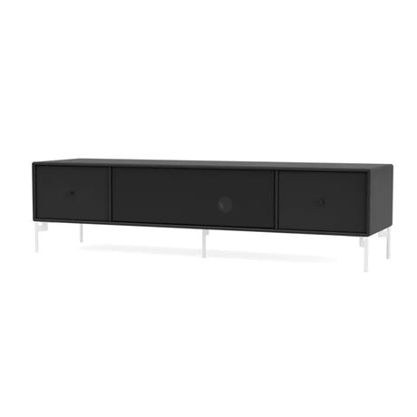 TV & Sound modul Octave II, VI18 medium, inkl. ben fra Montana - Black / Snow - Jacobsen Plus