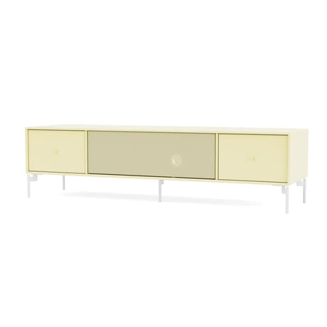 TV & Sound modul Octave II, VI18 medium, inkl. ben fra Montana - Camomile / Snow - Jacobsen Plus