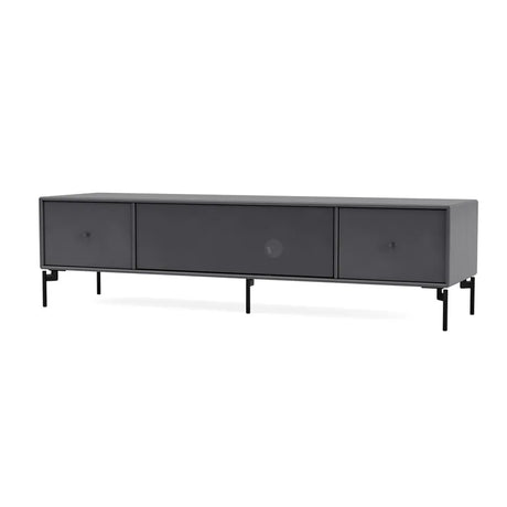 TV & Sound modul Octave II, VI18 medium, inkl. ben fra Montana - Coal / Black - Jacobsen Plus