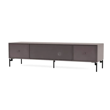 TV & Sound modul Octave II, VI18 medium, inkl. ben fra Montana - Coffee / Black - Jacobsen Plus