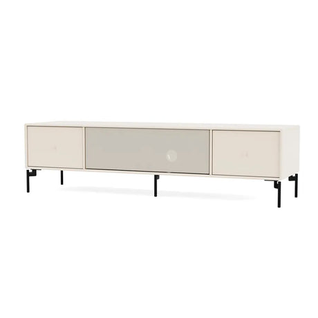 TV & Sound modul Octave II, VI18 medium, inkl. ben fra Montana - Oat / Black - Jacobsen Plus