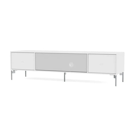 TV & Sound modul Octave II, VI18 medium, inkl. ben fra Montana - Snow / Krom - Jacobsen Plus