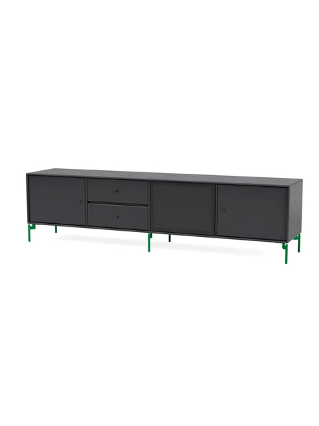 TV & Sound Modul, Octave VIII, inkl. ben fra Montana - Anthracite / Parsley - Jacobsen Plus