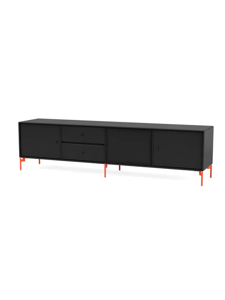 TV & Sound Modul, Octave VIII, inkl. ben fra Montana - Black / Rosehip - Jacobsen Plus