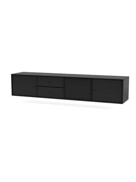 TV & Sound Modul, Octave VIII, inkl. ophæng fra Montana - Black - Jacobsen Plus
