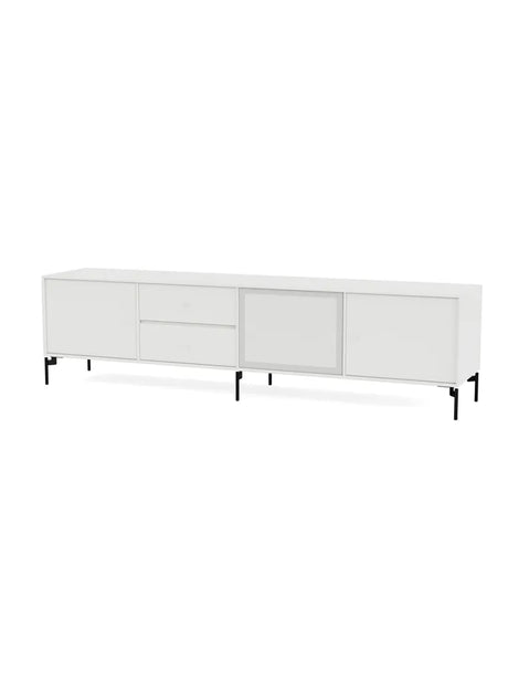 TV & Sound Modul, Octave VIII, inkl. ben fra Montana - White / Black - Jacobsen Plus