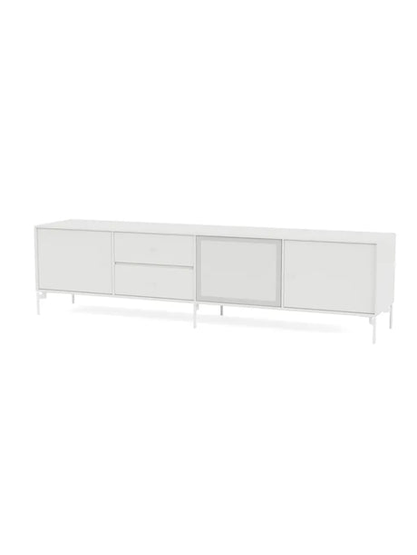 TV & Sound Modul, Octave VIII, inkl. ben fra Montana - White / Snow - Jacobsen Plus