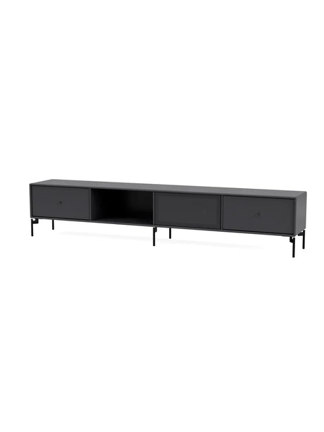 TV & Sound Modul, Octave VII, inkl. ben fra Montana - Anthracite / Black - Jacobsen Plus