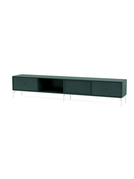 TV & Sound Modul, Octave VII, inkl. ben fra Montana - Black Jade / Snow - Jacobsen Plus