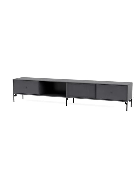 TV & Sound Modul, Octave VII, inkl. ben fra Montana - Coal / Black - Jacobsen Plus