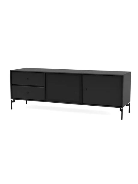 TV & Sound Modul, Octave VI, inkl. ben black fra Montana - Black - Jacobsen Plus