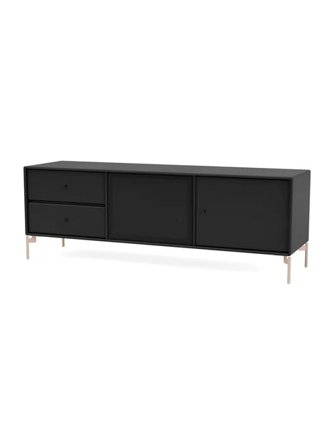 TV & Sound Modul, Octave VI, inkl. ben mushroom fra Montana - Black - Jacobsen Plus