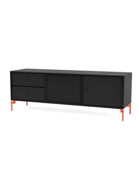 TV & Sound Modul, Octave VI, inkl. ben roseship fra Montana - Black - Jacobsen Plus