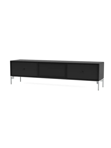 TV & Sound Modul, Octave V, inkl. ben krom fra Montana - Black - Jacobsen Plus