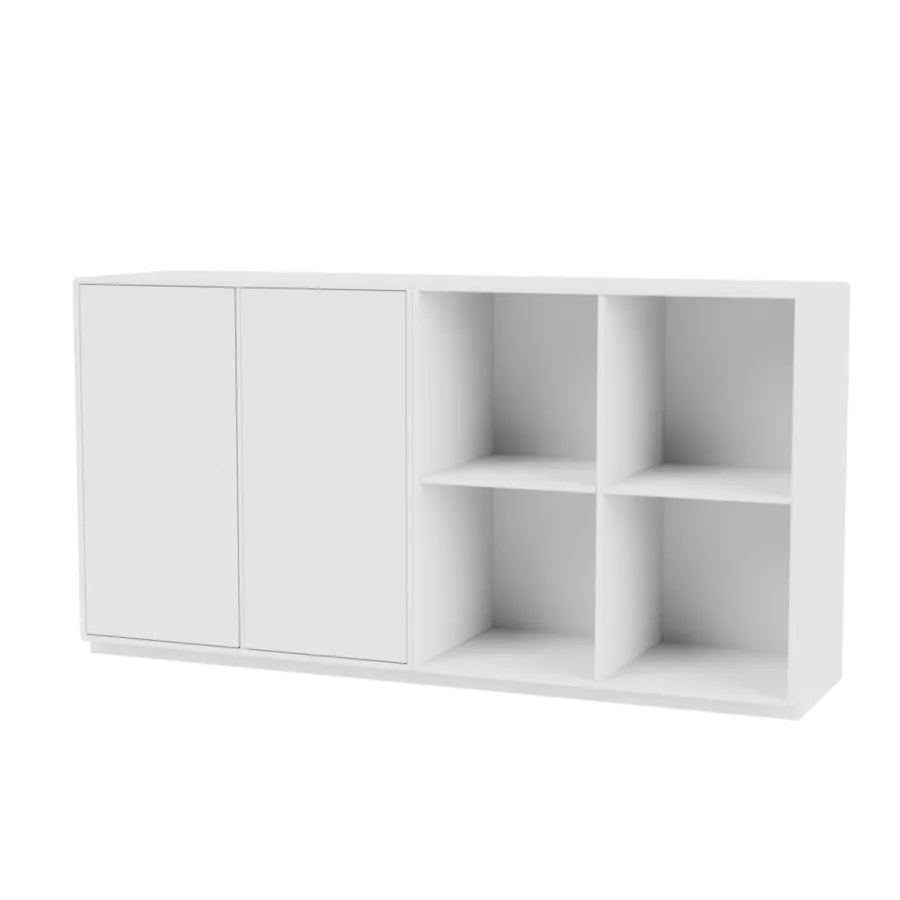 Pair, inkl. sokkel fra Montana - New white / Sokkel 3 cm - Jacobsen Plus