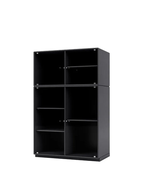 Ripple III Vitrineskab, inkl. ophæng fra Montana - Anthracite - Jacobsen Plus