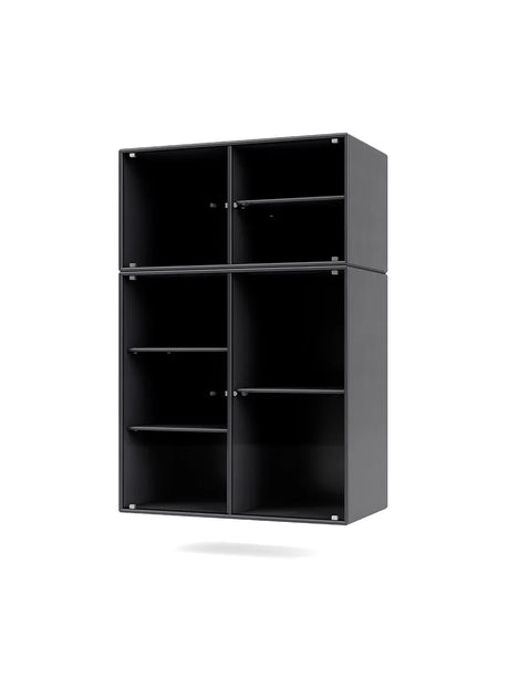 Ripple III Vitrineskab, inkl. ophæng fra Montana - Coal - Jacobsen Plus