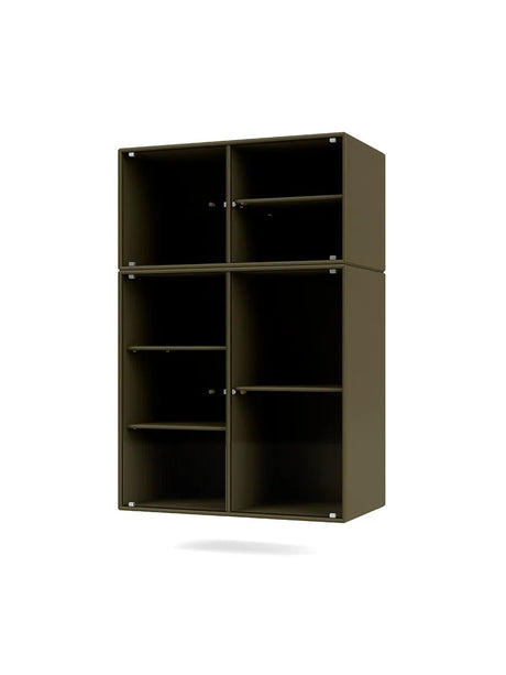 Ripple III Vitrineskab, inkl. ophæng fra Montana - Oregano - Jacobsen Plus