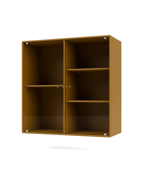 Ripple II Vitrineskab, inkl. ophæng fra Montana - Amber - Jacobsen Plus