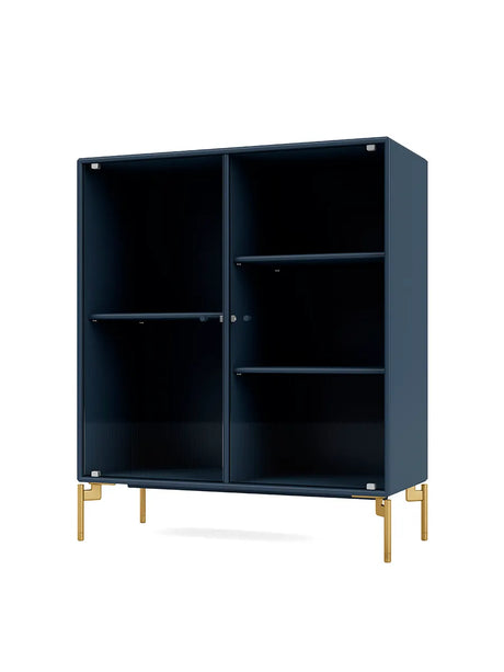 Ripple II Vitrineskab, inkl. ben fra Montana - Juniper / Messing - Jacobsen Plus