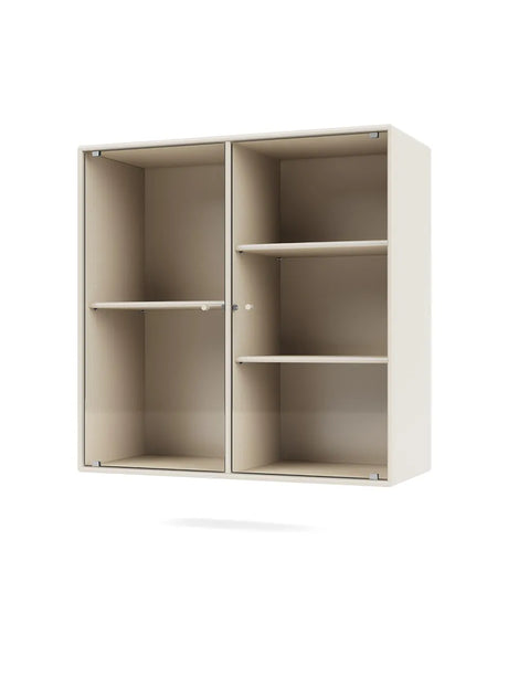 Ripple II Vitrineskab, inkl. ophæng fra Montana - Oat - Jacobsen Plus