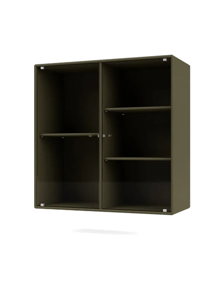 Ripple II Vitrineskab, inkl. ophæng fra Montana - Oregano - Jacobsen Plus