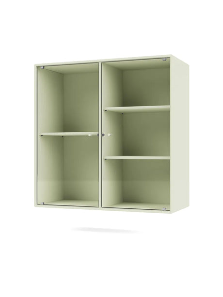 Ripple II Vitrineskab, inkl. ophæng fra Montana - Pomelo - Jacobsen Plus