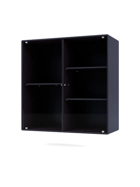 Ripple II Vitrineskab, inkl. ophæng fra Montana - Shadow - Jacobsen Plus