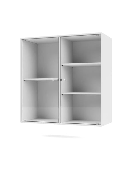 Ripple II Vitrineskab, inkl. ophæng fra Montana - Snow - Jacobsen Plus