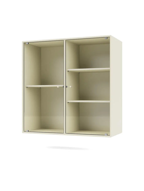 Ripple II Vitrineskab, inkl. ophæng fra Montana - Vanilla - Jacobsen Plus