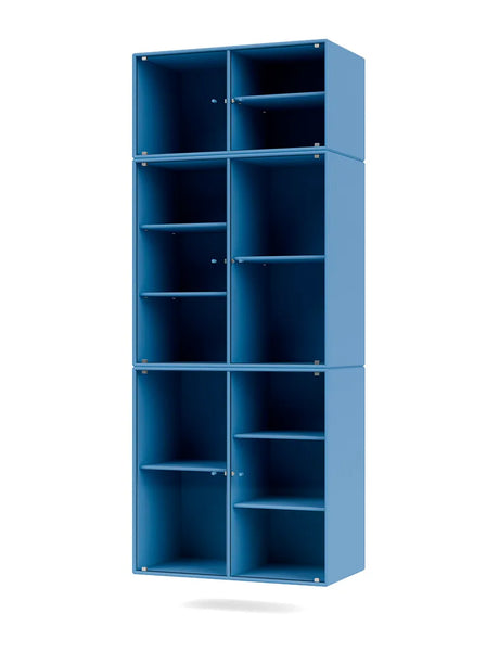 Ripple IV Vitrineskab, inkl. ophæng fra Montana - Azure - Jacobsen Plus