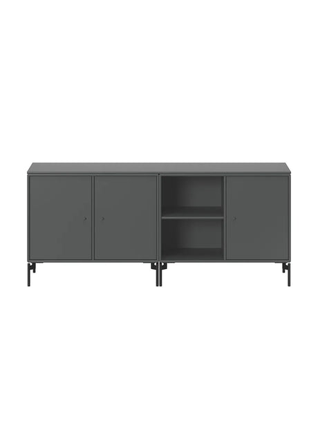 Save Skænk, inkl. ben fra Montana - Anthracite / Black - Jacobsen Plus