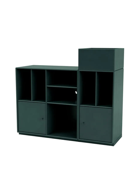 Spin III Modul fra Montana - Black Jade / Inkl. sokkel 3 cm - Jacobsen Plus