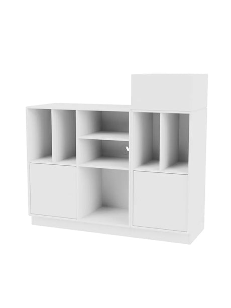 Spin III Modul fra Montana - New white / Inkl. sokkel 7 cm - Jacobsen Plus