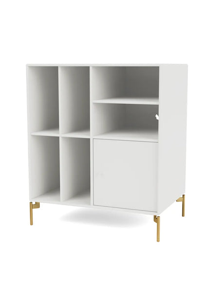 Spin II Modul, inkl. metal ben fra Montana - White / Messing - Jacobsen Plus