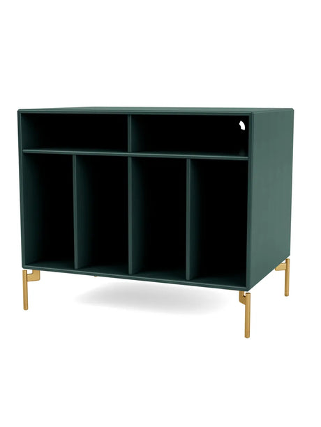 Spin I Modul, inkl. metal ben fra Montana - Black Jade / Messing - Jacobsen Plus