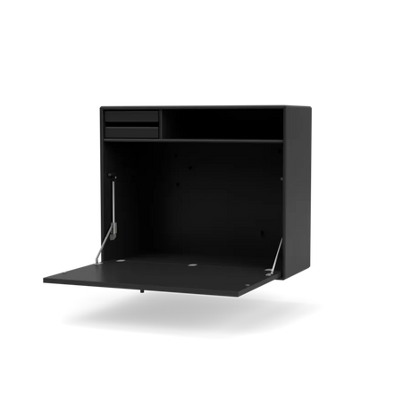Studio Sekretær Med Opslagstavle fra Montana - Black - Jacobsen Plus
